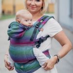 Lenny Ergonomic Carrier little herringbone Impression Dark