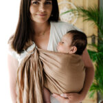 Rõngaslina LittleFrog Pure Linen Almond, linane